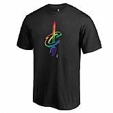 Men's Cleveland Cavaliers Fanatics Branded Black Team Pride T-Shirt FengYun,baseball caps,new era cap wholesale,wholesale hats